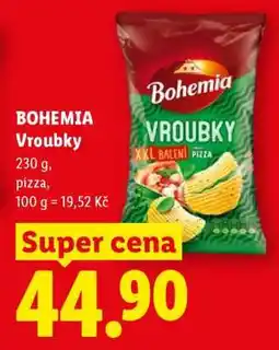 Lidl Bohemia Vroubky nabídka