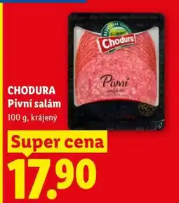 Lidl Chodura PIVNÍ SALÁM nabídka