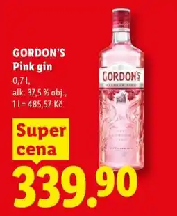 Lidl GORDON’S PINK GIN nabídka