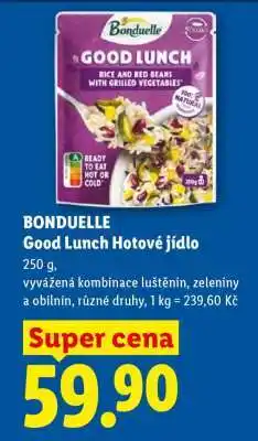Lidl Bonduelle GOOD LUNCH HOTOVÉ JÍDLO nabídka