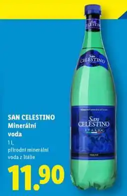 Lidl SAN CELESTINO Minerální voda nabídka