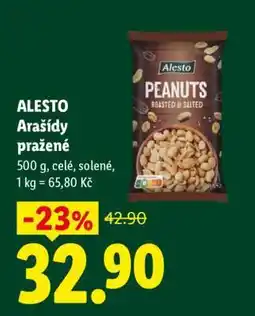 Lidl ALESTO Arašídy pražené nabídka