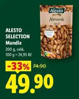 Lidl ALESTO SELECTION Mandle nabídka