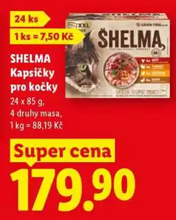 Lidl Shelma kapsičky pro kočky nabídka