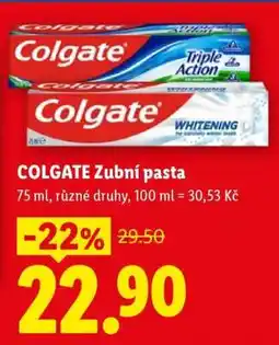 Lidl Colgate zubní pasta nabídka
