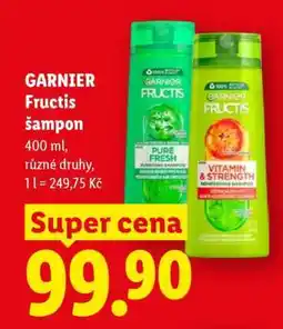 Lidl Garnier Fructis šampon nabídka