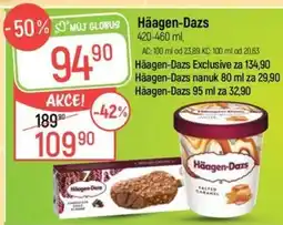 Globus Häagen-Dazs nabídka