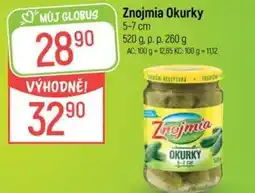 Globus Znojmia Okurky 5-7 cm nabídka