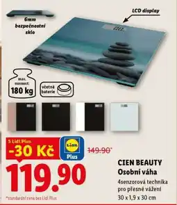 Lidl Cien Beauty Osobní váha nabídka