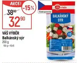 Globus VÁŠ VÝBĚR Balkánský sýr nabídka