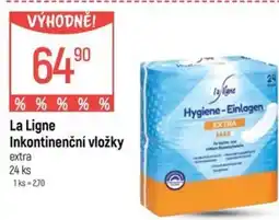 Globus La Ligne Inkontinenční vložky nabídka