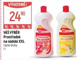 Globus VÁŠ VÝBĚR Prostředek na nádobí XXL nabídka