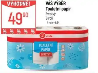 Globus VÁŠ VÝBĚR Toaletní papír nabídka