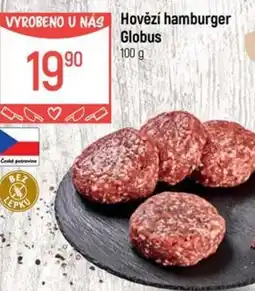 Globus Hovězí hamburger Globus nabídka