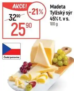 Globus Madeta Tylžský sýr 45% t.v s. nabídka