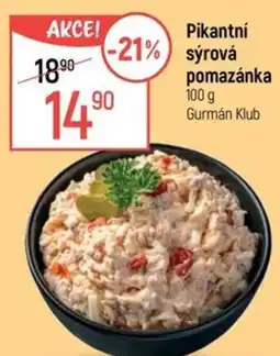 Globus Pikantní sýrová pomazánka nabídka