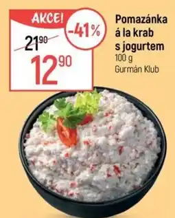 Globus Pomazánka á la krab s jogurtem nabídka