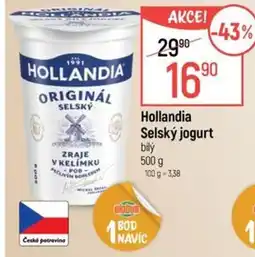 Globus Hollandia Selský jogurt nabídka