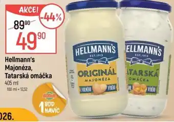 Globus Hellmann's Majonéza, Tatarská omáčka nabídka