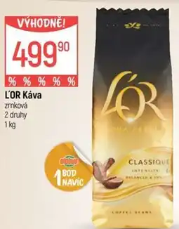 Globus L'OR Káva nabídka