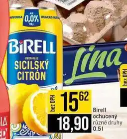 Jip Birell ochucený různé druhy nabídka