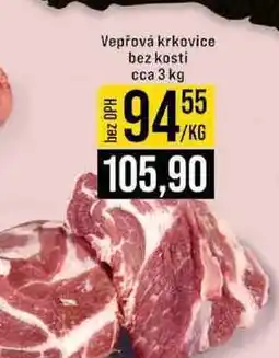 Jip Vepřová krkovice bez kosti cca nabídka
