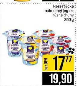 Jip Herzstücke ochucený jogurt různé druhy nabídka