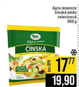 Jip Agro Jesenice čínská směs zeleninová nabídka