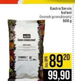 Jip Gastro Servis kořeni česnek granulovaný nabídka
