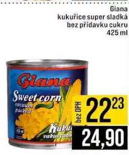 Jip Giana kukuřice super sladká bez přídavku cukru nabídka