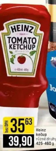 Jip Heinz kečup nabídka