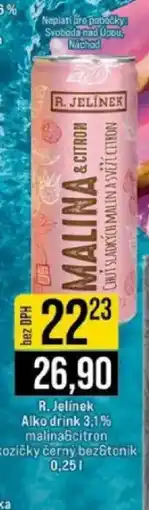 Jip R. Jelínek Alko drink 3,1% nabídka