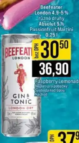 Jip Beefeater London 4,9-5% nabídka