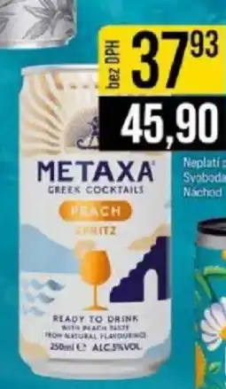 Jip Metaxa Greek Cocktails 5% nabídka