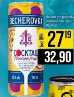 Jip Becherovka Passionfrui 4.5% nabídka