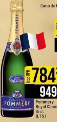 Jip Pommery Royal Champagne nabídka