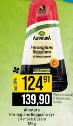 Jip Alnatura Parmigiano Reggiano sýr nabídka