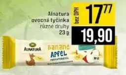 Jip Alnatura ovocná tyčinka nabídka