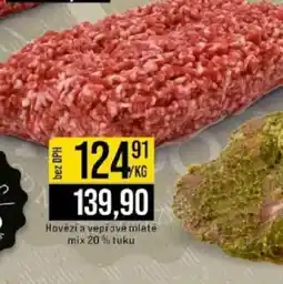 Jip Hovězí a vepřové mleté mix 20% tuku nabídka