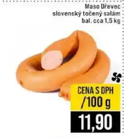 Jip Maso Dřevec slovenský točený salám nabídka