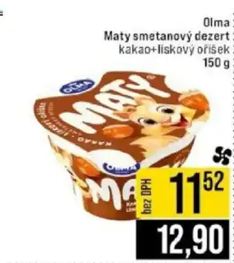 Jip Olma Maty smetanový dezert nabídka