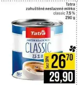 Jip Tatra zahuštěné neslazené mléko nabídka