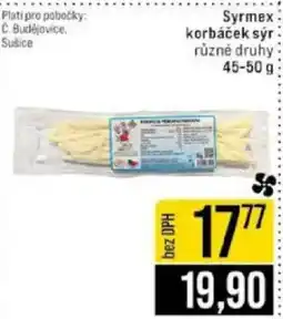 Jip Syrmex korbáček sýr nabídka