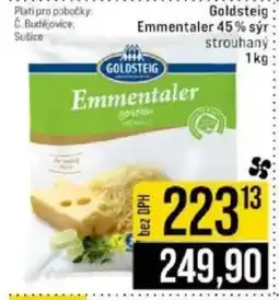 Jip Goldsteig Emmentaler 45% sýr nabídka