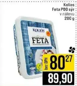Jip Kolios Feta PDO sýr nabídka