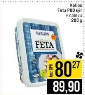 Jip Kolios Feta PDO sýr nabídka