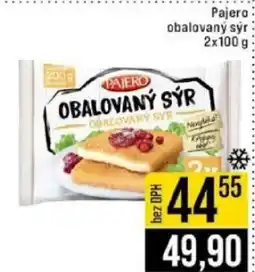 Jip Pajero obalovaný sýr nabídka