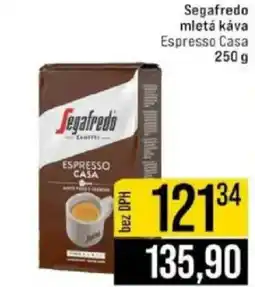 Jip Segafredo mletá káva Espresso Casa nabídka
