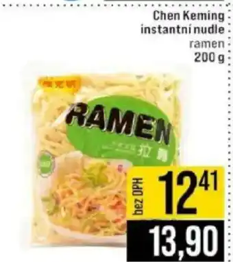 Jip Chen Keming instantní nudle nabídka