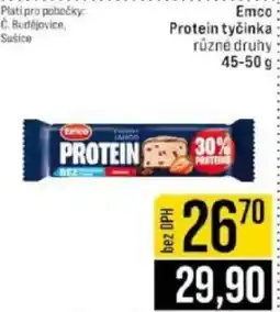 Jip Emco Protein tyčinka nabídka